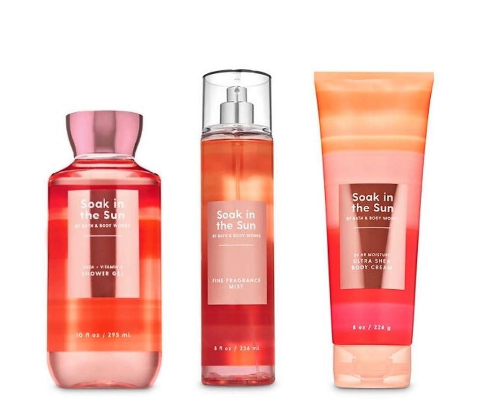 Bath and body works shower gel Soak in the sun smartk